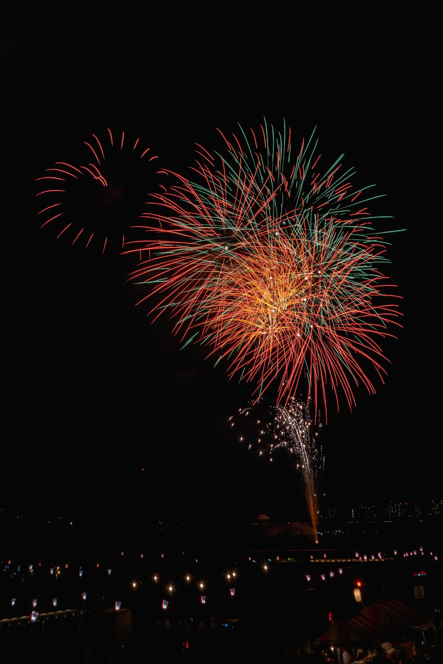 Fireworks in Tokyo