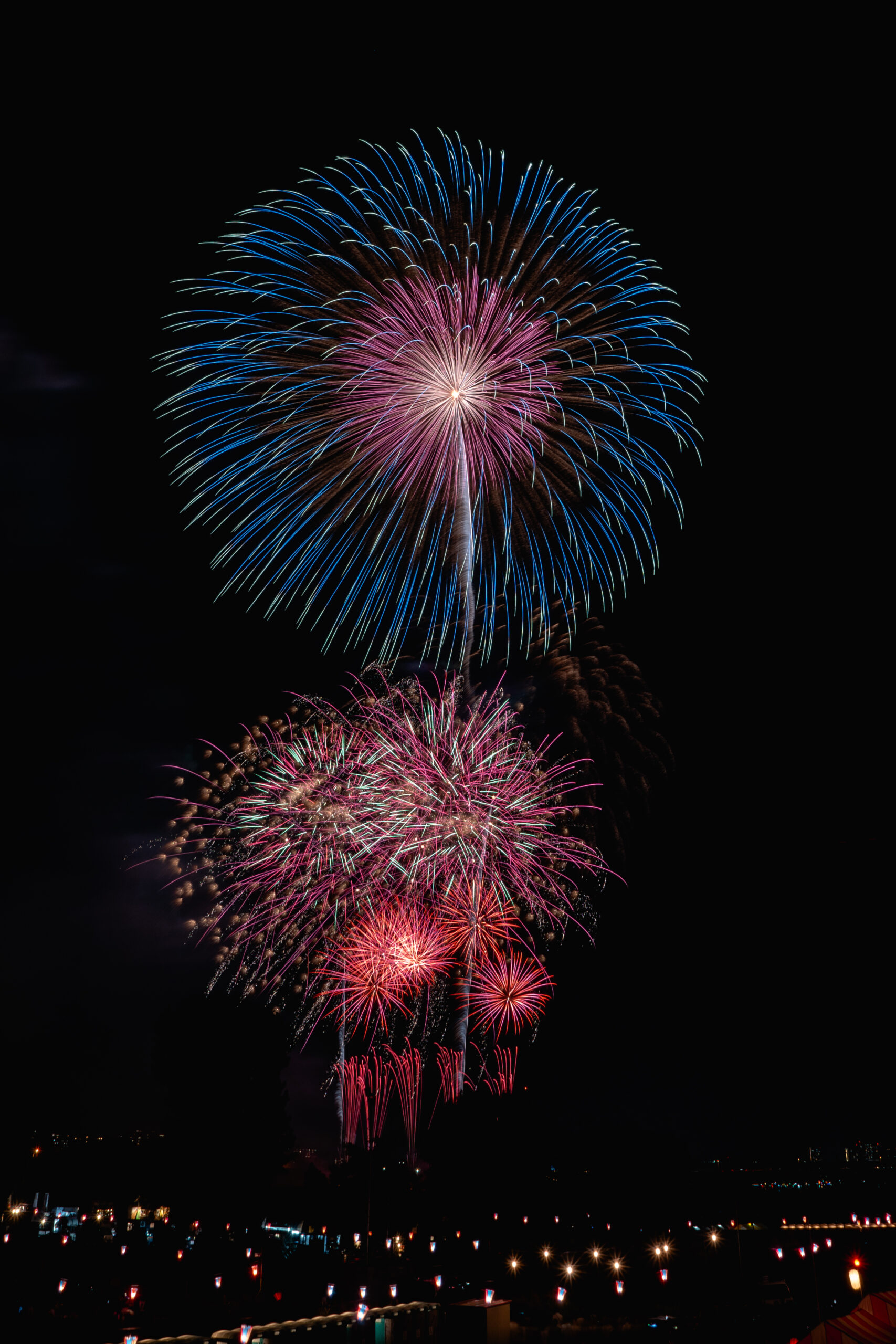 Fireworks in Tokyo