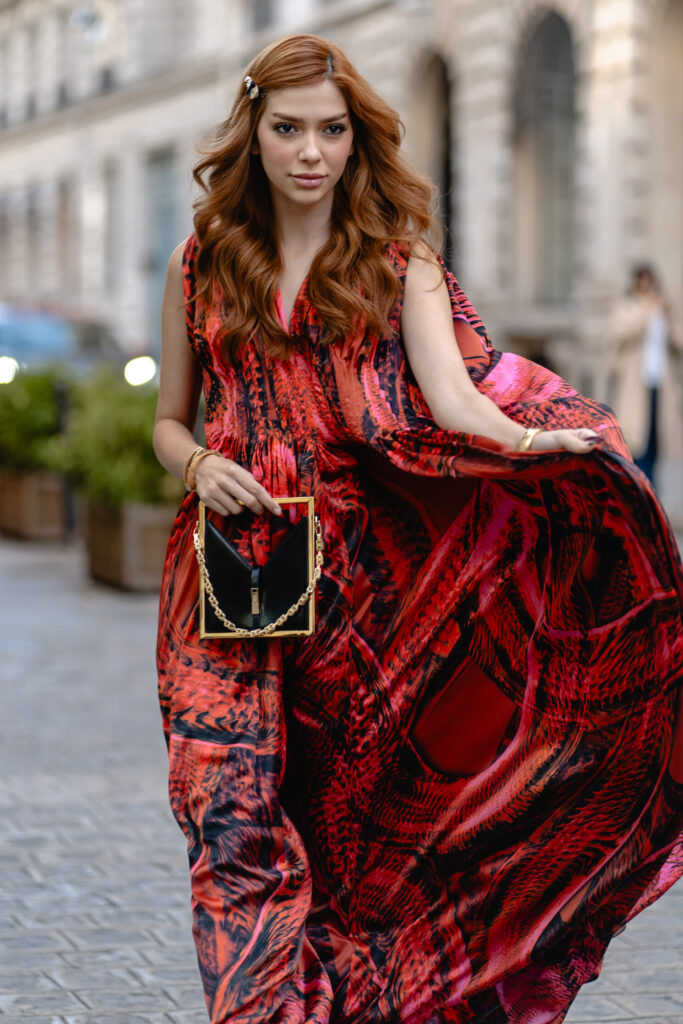 Jordanna Maia at paris fashion week in 2023
