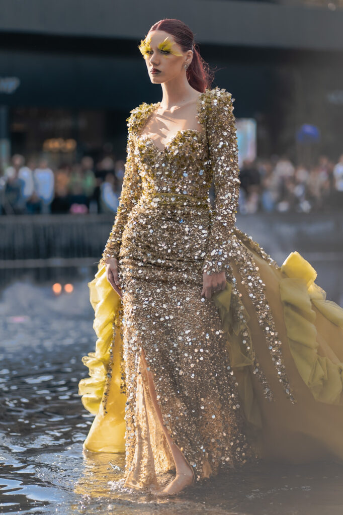 Fashion show orginized by Depends of Yourself in Lyon in 2023